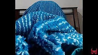 sexy milf stripping great ass in thong