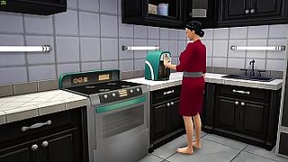 i fuck my old mom