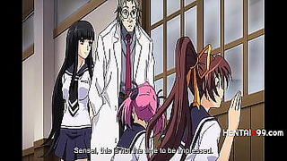 hot milf seduces young girl