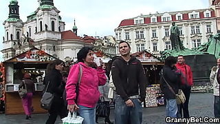 tall blonde milf handjob