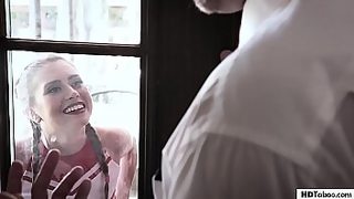 lesbian teen licks milf s tits
