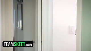 mom fucks daughters boyfriend in shower