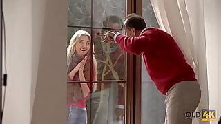 son fuck step mom in the kitchen