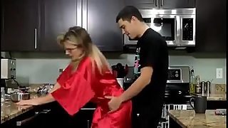 step mom helps step son